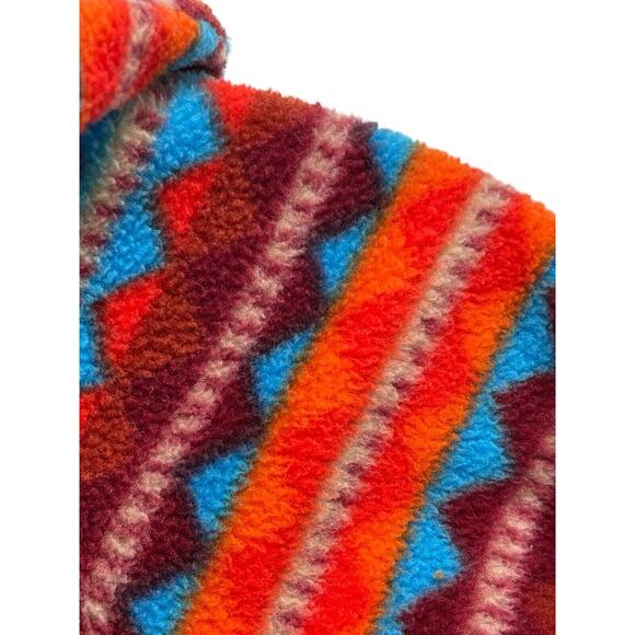 Patagonia Kids Red and Blue Patterned Jacket - Picture 13 of 16